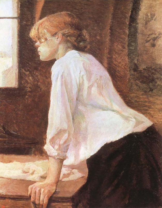 Henri  Toulouse-Lautrec The Laundress